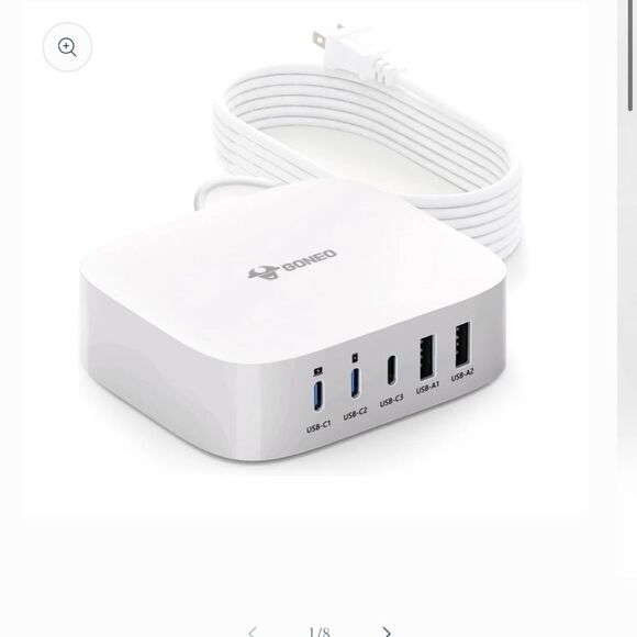Goneo PD 67W 5-in-1 Surge Protector Charger Block - Picture 1 of 7
